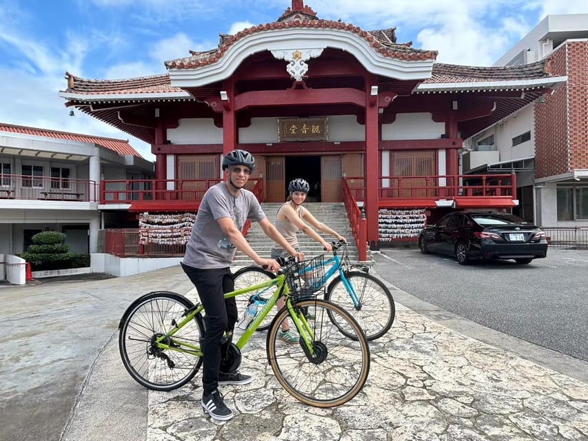 Naha: Guided E-Bike Tour of the 12 Zodiac Temples - Ankokuji Temple, an old gate, and a giant gajumaru