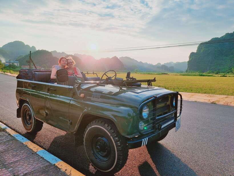 Ninh Binh Jeep tour:2 hours visit Bich Dong, Thai Vi temple - Bich Dong Pagoda at the Mountain Foot