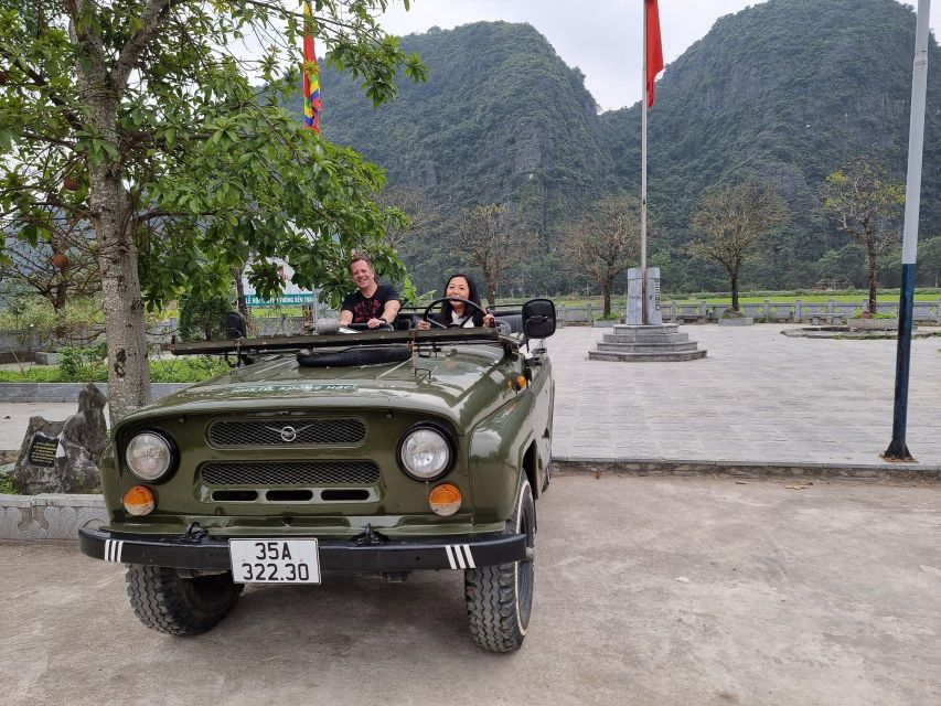 Ninh Binh Jeep Tour: 4 hours visit Tam Coc, Bich Dong pagoda - Co Temple field and Buffalo Cave and Field