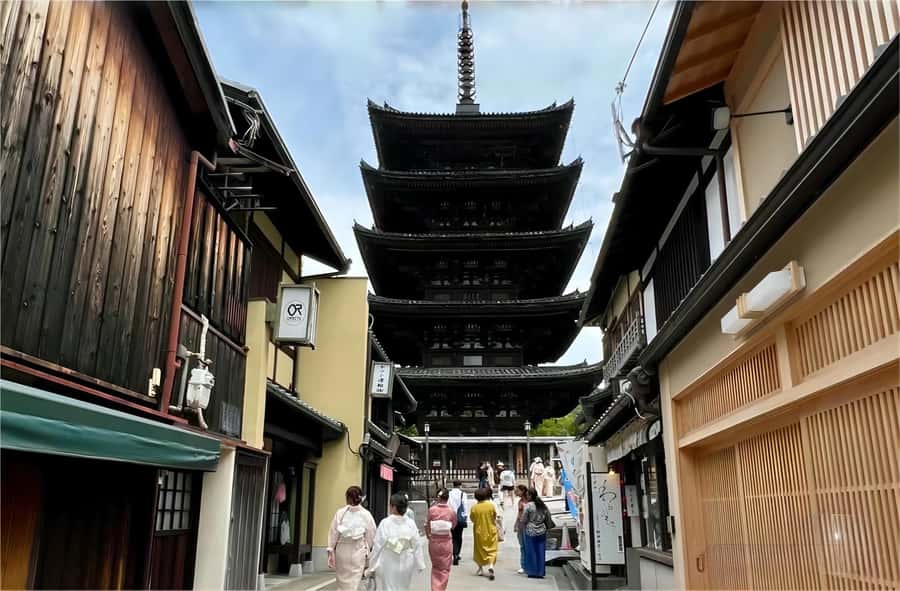 Osaka/Kyoto: Kiyomizudera Fushimi Inari, Nara Tour w/ Pickup - Walking beneath the Senbon Torii