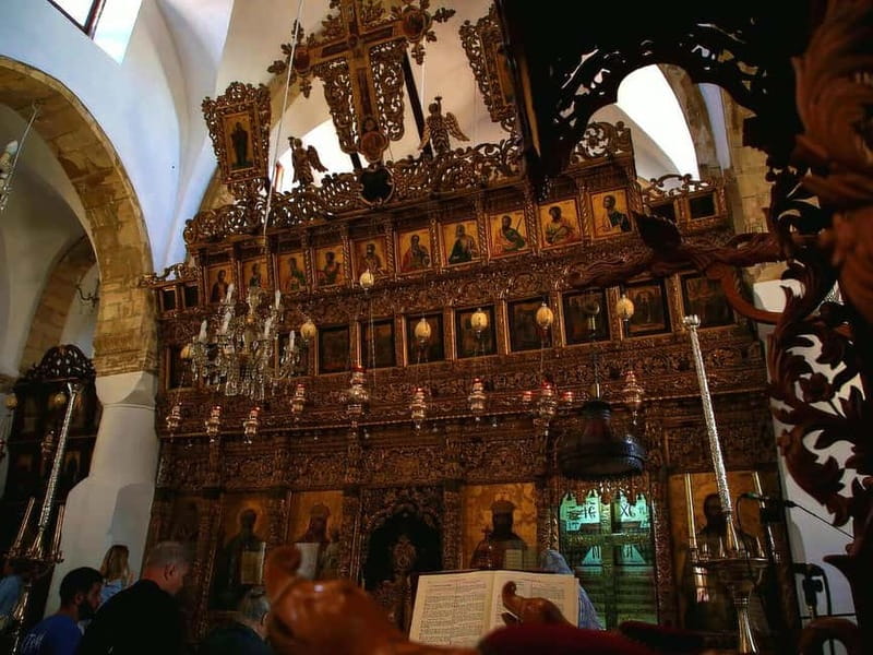 Paphos: Troodos, Omodos & Kykkos Monastery Full-Day Tour - Lambouri Winery and Cyprus in a glass