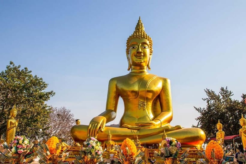 Pattaya: Big Buddha Temple and Night Market Tour - A sunset start at Wat Phra Yai