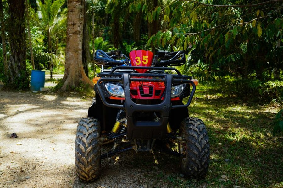 Phuket: ATV Tour with Sea Views and Big Buddha Temple - Riding the jungle tracks near Big Buddha