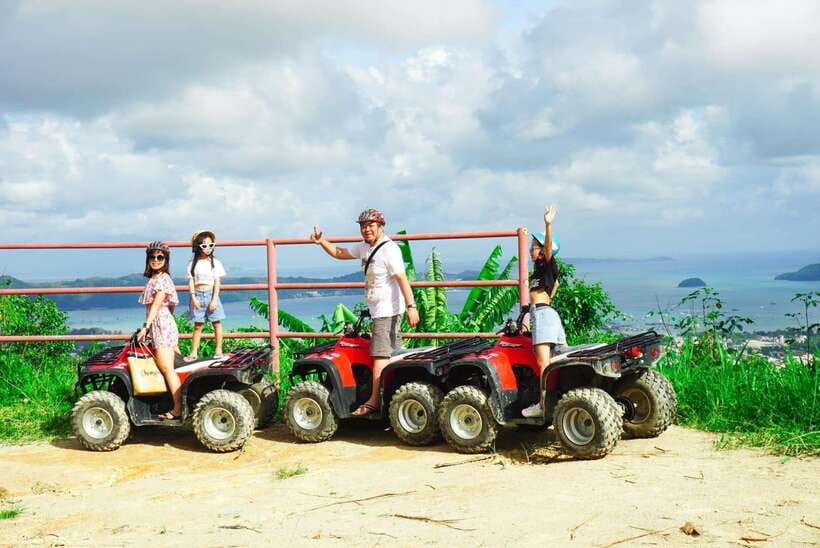 Phuket: Big Buddha Viewpoint ATV Tour and Zipline Adventure - What this Phuket adventure actually includes