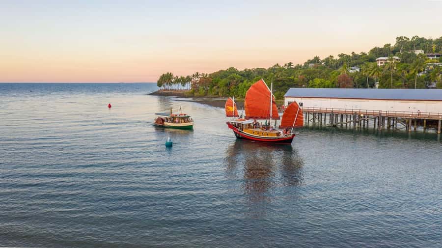 Port Douglas: Sunset Cruise on a Chinese Shaolin Junk Ship - Key points to know before booking