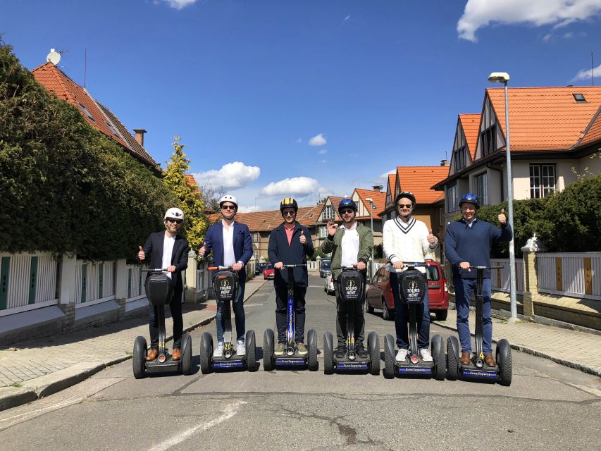 Prague: Castle and Monastery Segway Tour - The embassy quarter and Prague’s quieter streets