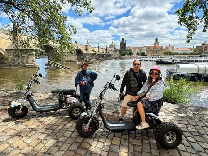 Prague Monastery & Panoramic Viewpoint Electric Trike Tour - Key points at a glance