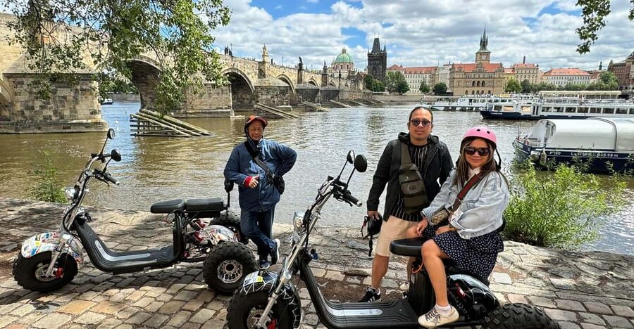 Prague Monastery & Panoramic Viewpoint Electric Trike Tour - Why an electric trike is a useful way to see Prague