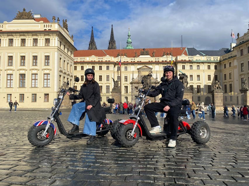 Prague Monastery & Panoramic Viewpoint Electric Trike Tour - The guides and the tone of the experience