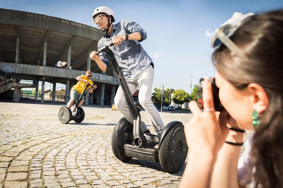 Prague: Segway Tour + Taxi Transfer & Monasteries mini-group - Why Prague 6 makes a better Segway setting