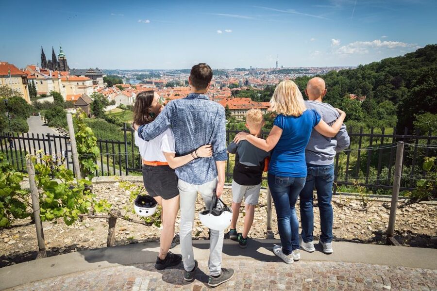 Prague: Segway Tour + Taxi Transfer & Monasteries mini-group - Hotel Grandior to the starting point