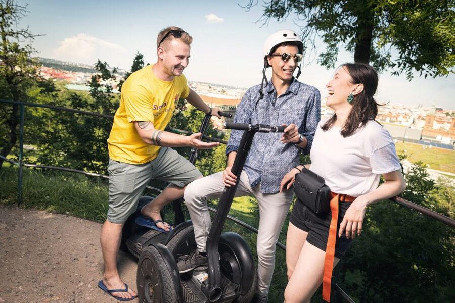 Prague: Segway Tour + Taxi Transfer & Monasteries mini-group - Monasteries and the star-shaped castle