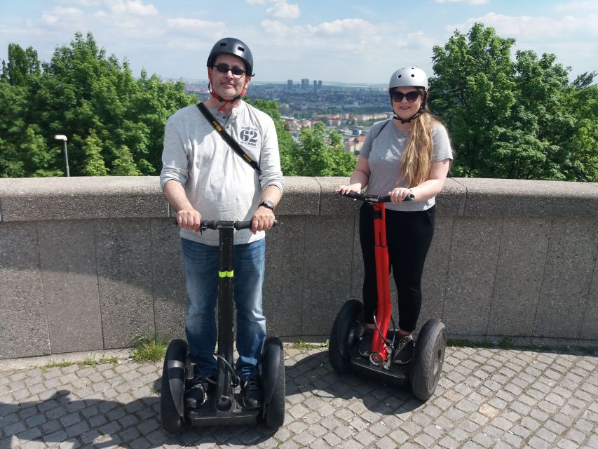 Prague Segway Tour with Oldest Monasteries and Free Taxi - Riding through Prague’s parks