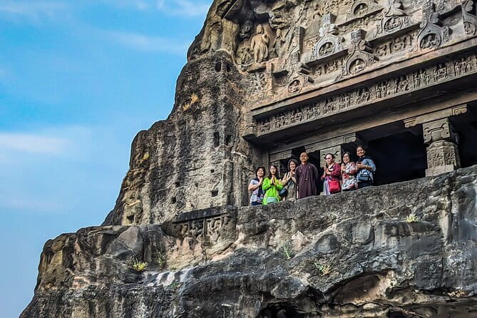 Private Ajanta Ellora Guided Day Tour All Inclusive Skip Line - Ellora and the single-rock Kailasa Temple