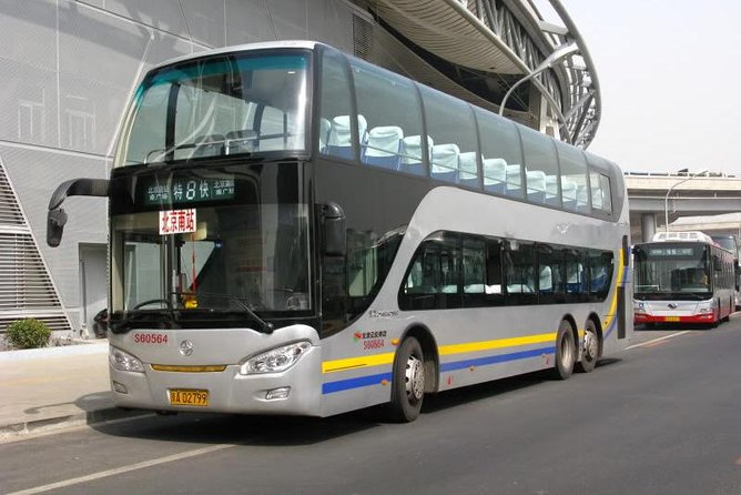 Private City Tour By Public Transportation: Temple Of Heaven, Tiananmen Square and Forbidden City - Riding to Tiananmen Square by double-decker bus