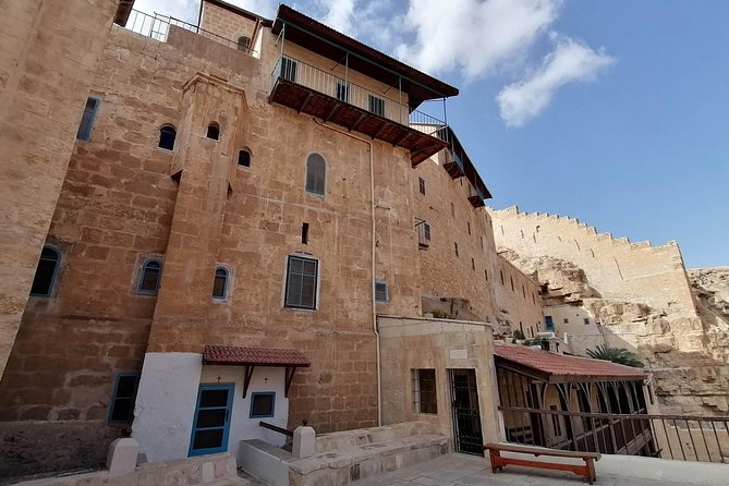 Private Day Tour: St. George's Monastery, Wadi Qelt, Mar Saba, and Bethlehem - St. Catherine, the Milk Grotto, and Banksy