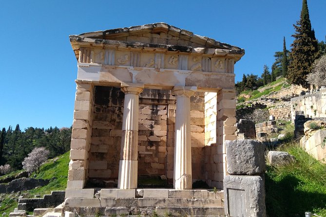 Private Delphi and Hosios Loukas Monastery - Great Lunch and Drinks Included - The Tholos of Athena Pronaia is the smart extra stop