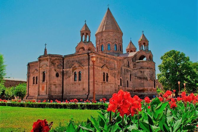 Private Half-day Echmiadzin Cathedral, Hripsime & Zvartnots Temple from Yerevan - Saint Gayane and the view toward Ararat