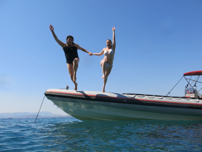 Private Rib Cruise to Poseidon Temple at Sounio Cape - A private boat changes the pace