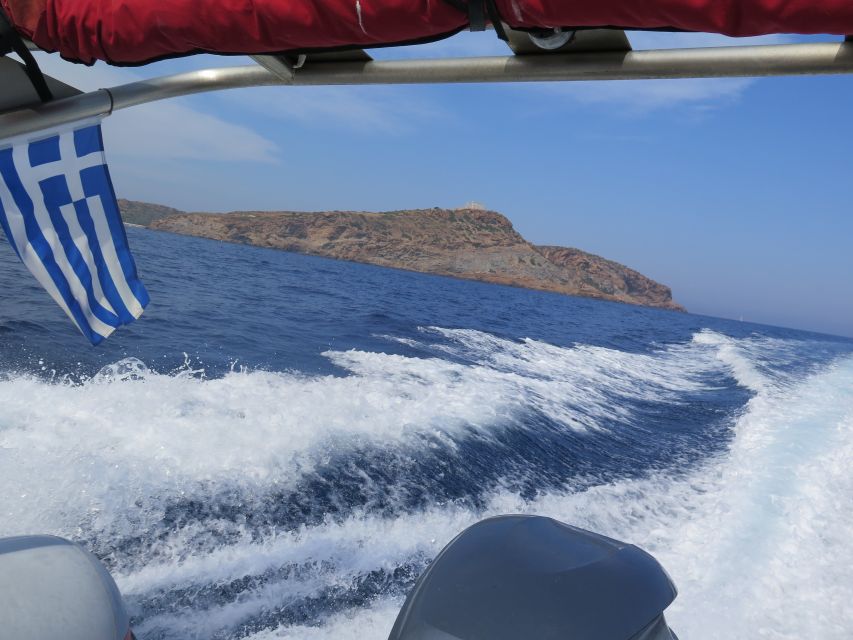 Private Rib Cruise to Poseidon Temple at Sounio Cape - Snacks, swimming, and what to bring