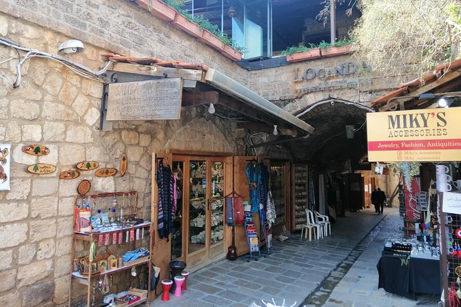 PRIVATE tour to Jeita Grottos, Harissa Shrine & Byblos City - Walking through Byblos old souks and the Phoenician port