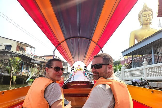Private Tour to Pho Temple, Arun Temple and Canal Tour - The short ferry crossing to Wat Pho