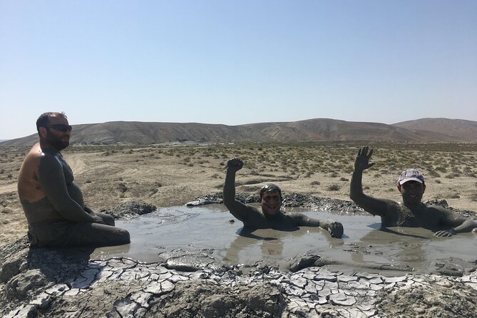 Qobustan rock arts, Mud Volcanoes, Fire temple Ateshgah, Yanardag - The pace, transport, and guide experience