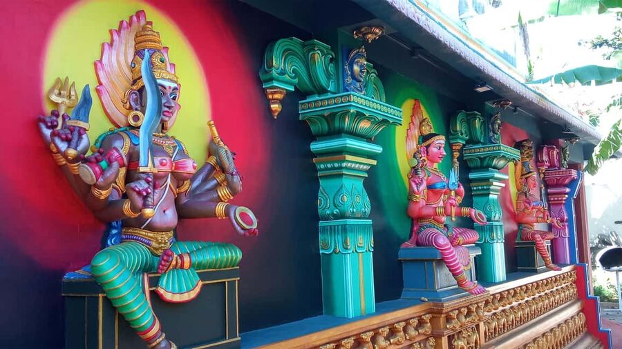 Réunion Island: Temples and religions Half-day tour - Saint-Pierre-Saint-Paul church and its wooden structure
