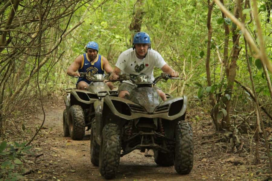 Rock Mud Fun ATV Quadbike Uluwatu - The 90-minute ride through rock, jungle, and water