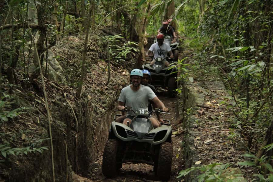 Rock Mud Fun ATV Quadbike Uluwatu - The gorilla-mouth tunnel and other route details