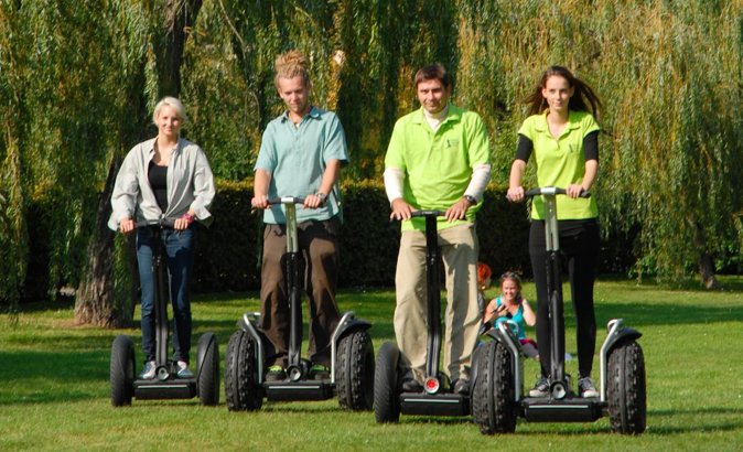 ️ Segway Fun Tour of Prague to Castle and Strahov Monastery viewpoint & Brewery - Müller’s Villa and the character of Střešovice