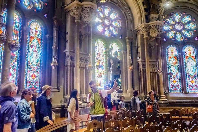 Semi-Private Montserrat Monastery, Funicular & Scenic Nature Walk - Entering the monastery and basilica