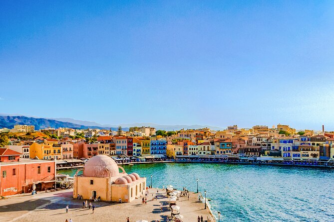 Shore Explore Chania: City Charm, Beach, Monastery & Winetasting - Key points at a glance