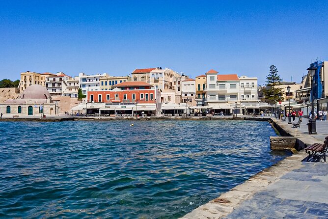 Shore Explore Chania: City Charm, Beach, Monastery & Winetasting - Marathi Beach for swimming, sun, and a late lunch