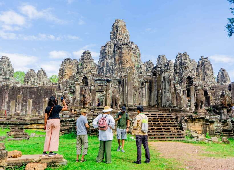 Siem Reap: Angkor Sunrise Jeep Tour / SUV Car Available - Off-road tracks leading to Ta Prohm