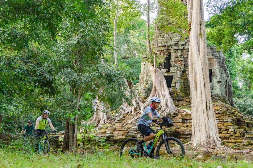 Siem Reap: Angkor Sunset Bike & Boat Tour /E-Bike Available - Key points to know before you book
