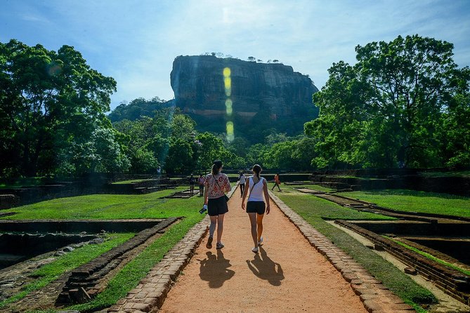 Sigiriya Rock and Dambulla Cave All Inclusive Private Day Trip - Climbing Sigiriya Rock Fortress in the heat