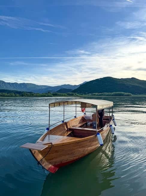 Skadar lake cruise - Virpazar - Kom monastery - Virpazar - Leaving Virpazar through the Crmnica channels