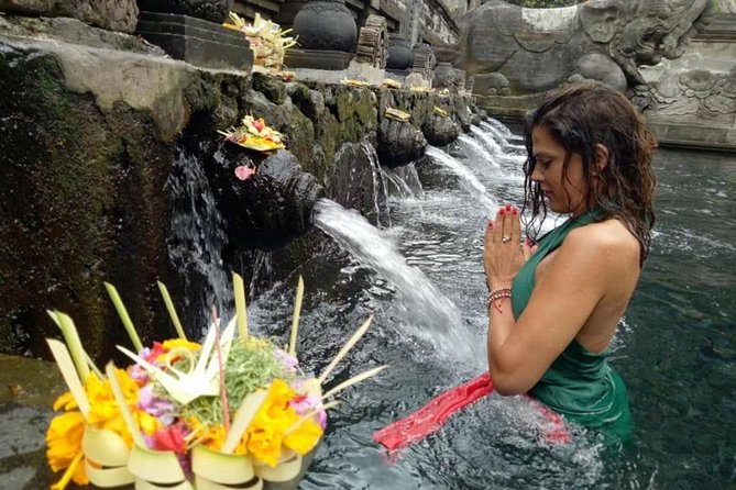 Skip the Line Tirta Empul Temple Entrance Ticket All Inclusive - The best part is the explanation, not the transport