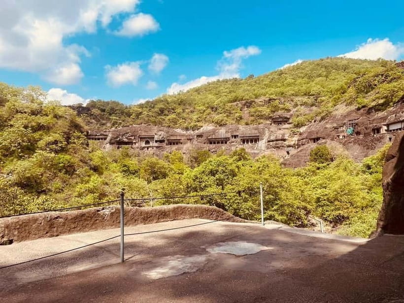 Skip-the-queue private Ajanta & Ellora 2-Day Tour ticket inc - Day one: the Ajanta viewing point and caves