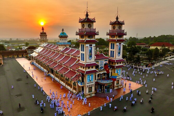 Small-Group 1-day: Cao Dai Temple & Ba Den Mountain - Cu Chi Tunnels: important, but allow for a brisk visit