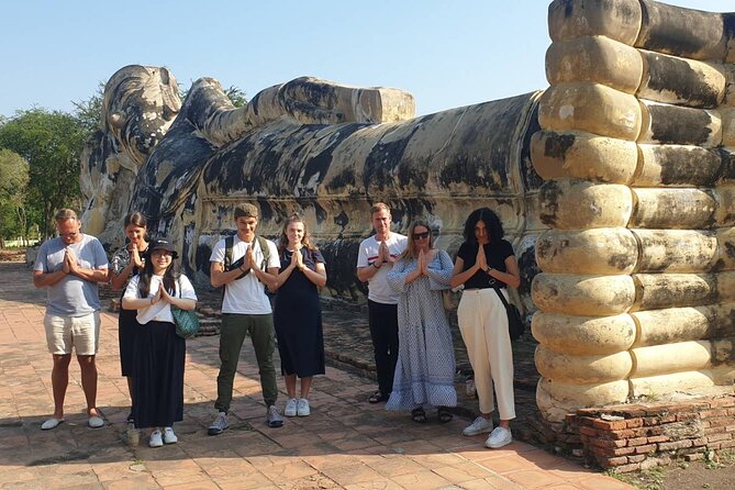 Small Group Tour to Ayutthaya Temples from Bangkok with Lunch - Wat Lokayasutharam and the giant reclining Buddha