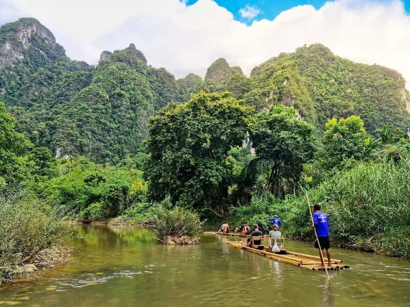 Sok River: Bamboo Raft Ride, Monkey Temple & View Point Tour - From Khao Lak to the Khao Sok viewpoint