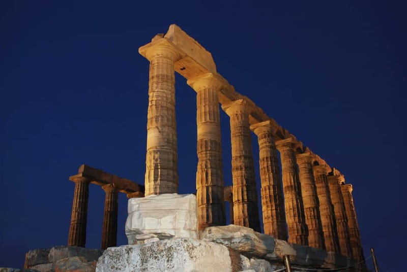 Sounion tour with Official Guide &ticket for Poseidon Temple - Arriving at the Temple of Poseidon
