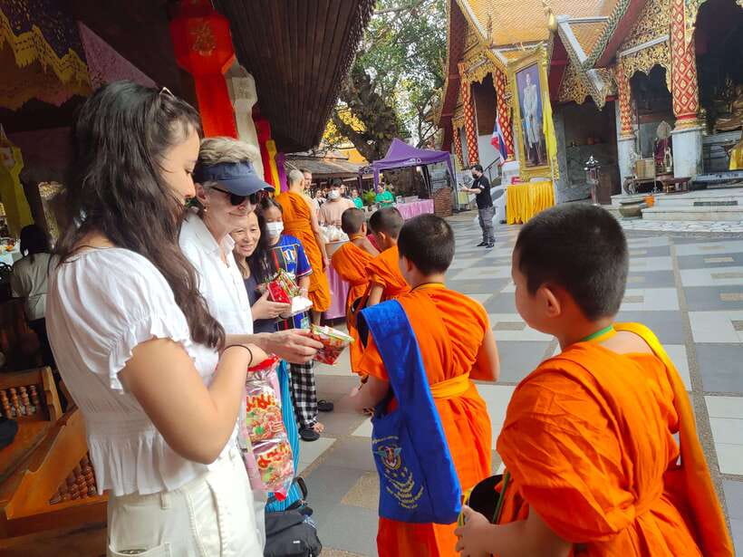 Spiritual Sunrise Wat Doi Suthep, Pha Lat, Alms & Meditation - Why the 5 a.m. start is worth it