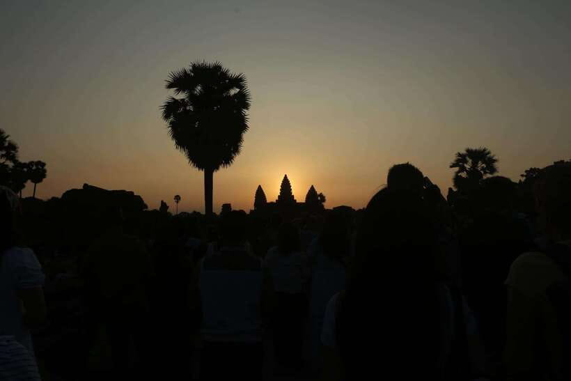 Sunrise at Angkor Wat Temple: 3-Hour Private Tour - Walking through a 12th-century royal temple