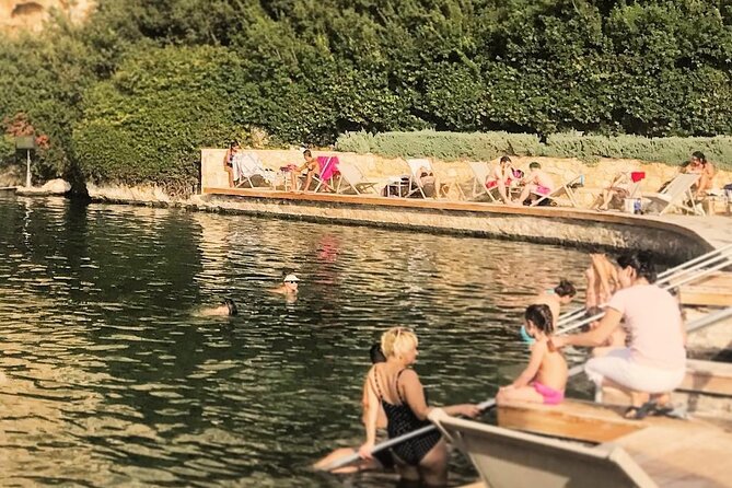 Sunset Private Tour to Poseidon Temple & Vouliagmeni Thermal Lake - A coastal meal in Vouliagmeni