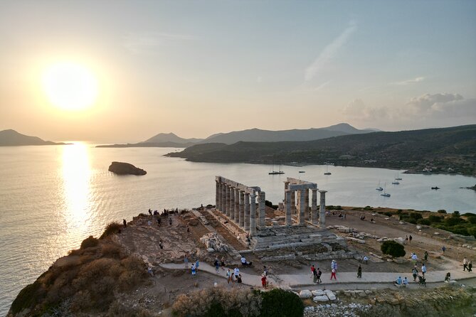 Sunset - Temple of Poseidon Half Day Private Tour - One hour at the Temple of Poseidon