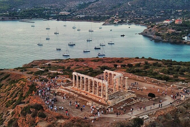 Sunset - Temple of Poseidon Half Day Private Tour - The return drive brings a second view of the coast