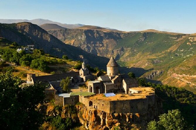 Tatev & Shaki Waterfall Guided Group Tour with Wine Tasting - Shaki Waterfall and the short path to the falls